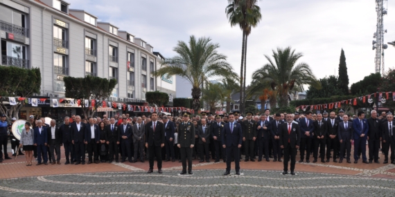 Gazipaşa’da Atatürk’ü anma töreni yapıldı