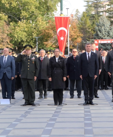 Burdur’da 10 Kasım töreni