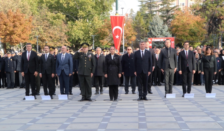 Burdur’da 10 Kasım töreni