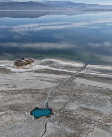 ‘Burdur Gölü’nün gözyaşları’