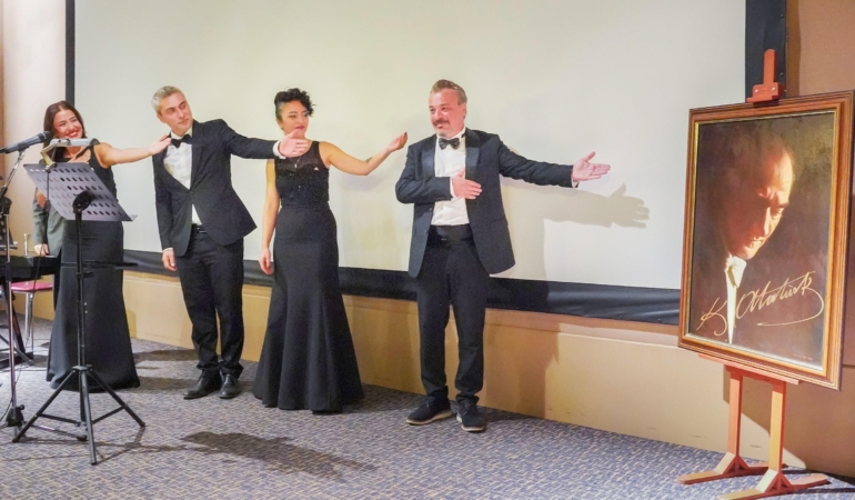 Antalya DOB’tan Atatürk’ün anma konseri