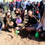 Burdur’da fidan dikimi