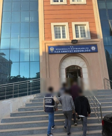 Döşemealtı’nda 3 akü hırsızlığı şüphelisi gözaltında