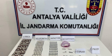 Alanya’da uyuşturucu baskını