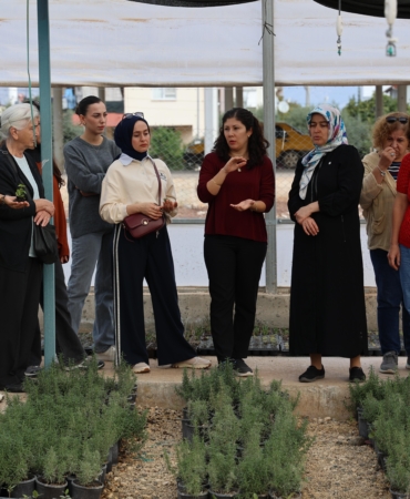 ATASEM kursiyerlerine tarım kampüsünde uygulamalı eğitim