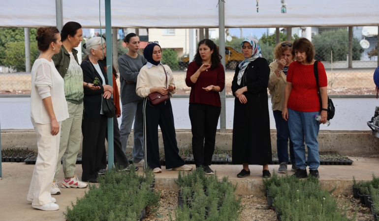 ATASEM kursiyerlerine tarım kampüsünde uygulamalı eğitim