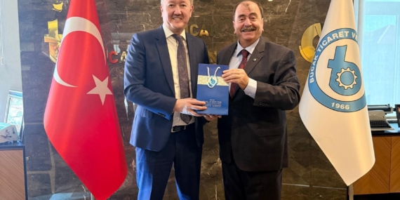 Kazakistan Başkonsolosu’ndan Bucak ziyareti