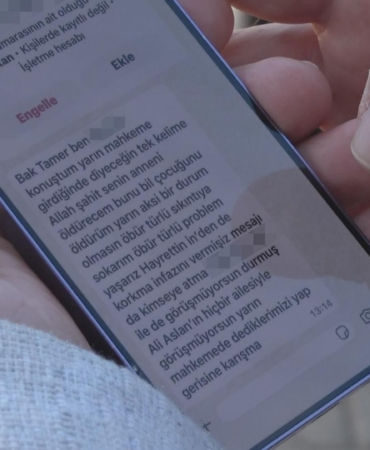 Tehdit edilince duruşmada şikayetini çekti, 2 gün sonra suç duyurusunda bulundu