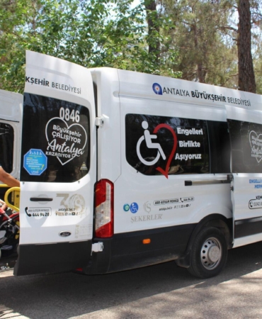 Engelsiz hizmet aracı hayat kolaylaştırıyor