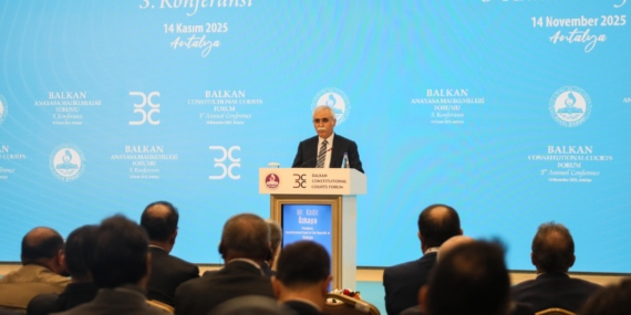 Anayasa Mahkemesi Başkanı Özkaya: Balkanlara özgü bir anayasal dayanışma modeli ortaya çıkacak