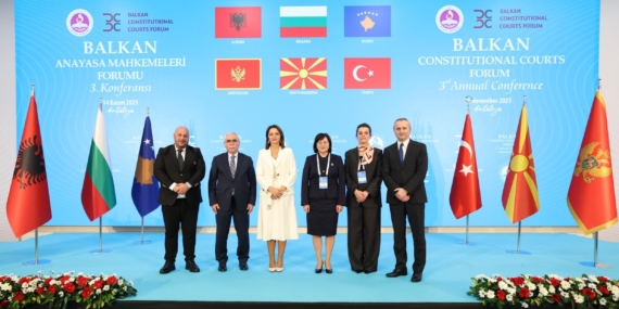 Balkan Anayasa Mahkemeleri Forumu’nda ‘Antalya Deklarasyonu’ imzalandı