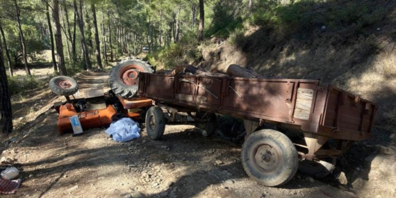 Traktörün altında kalıp hayatını kaybetti