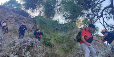 Dağda mahsur kaldı, AFAD kurtardı