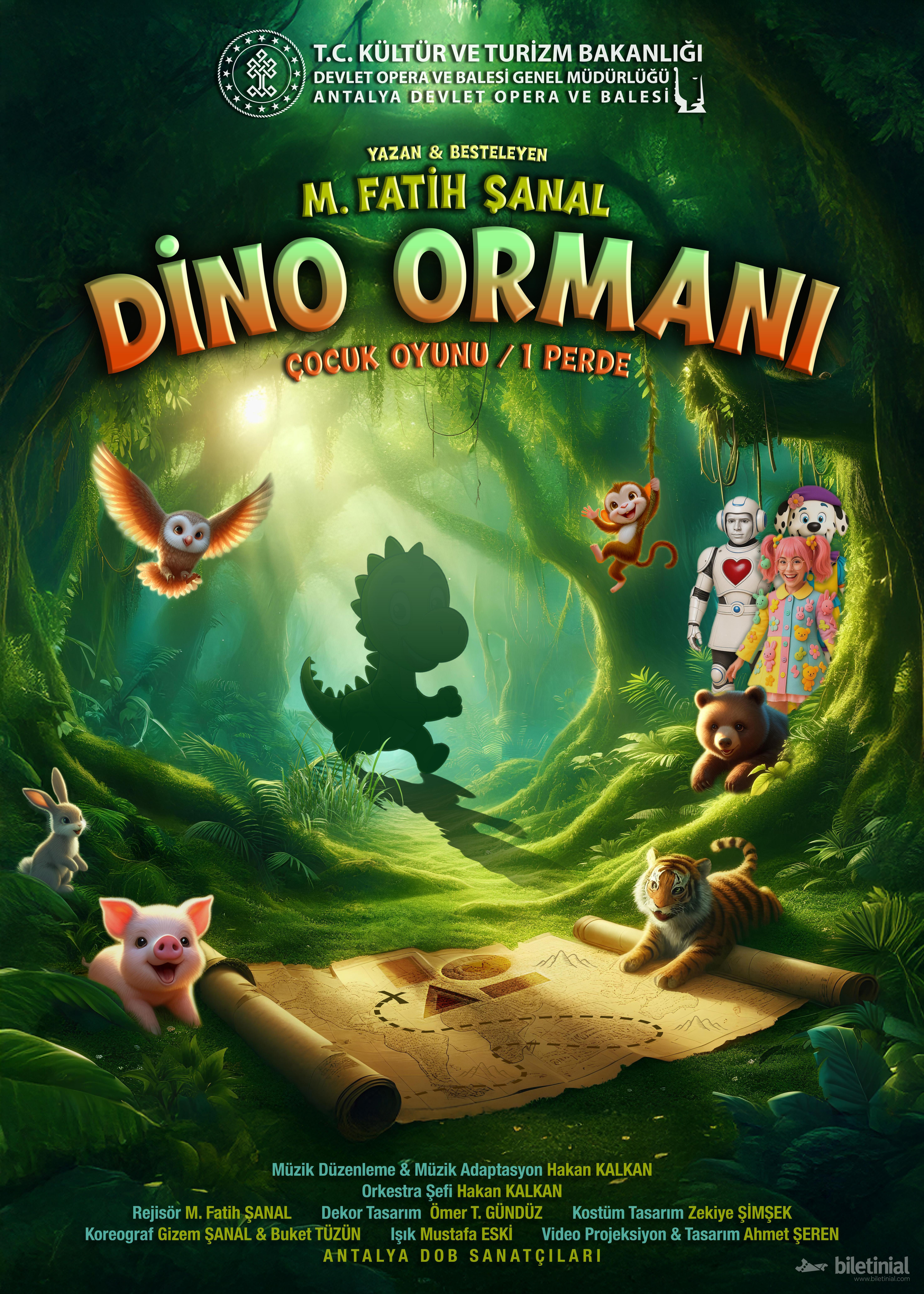 ‘Dino Ormanı’ sahneye çıkıyor