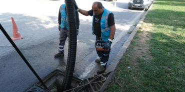 ASAT, Kepez’de yağmursuyu hatlarını temizliyor