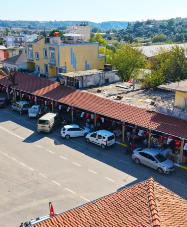 Gebiz’e 675 metrekarelik pergola