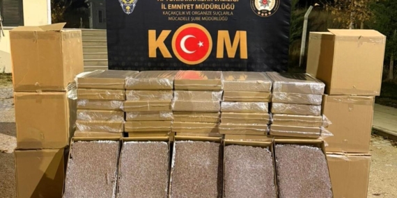 Polisten kaçak tütün operasyonu