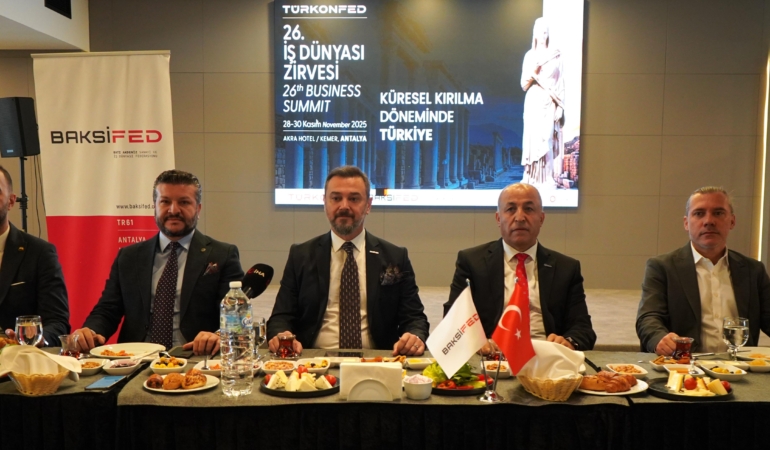 Antalya, 26. İş Dünyası Zirvesi’ne ev sahipliği yapacak