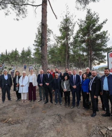 Ferdi Zeyrek anısına zeytinlik oluşturuldu