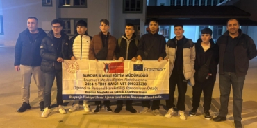 Burdurlu öğrenciler İtalya’da