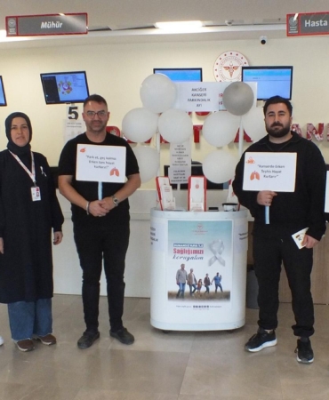 Akciğer kanseri farkındalık etkinliği