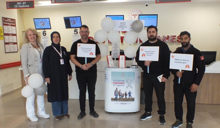 Akciğer kanseri farkındalık etkinliği