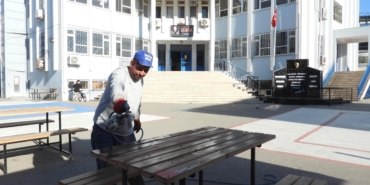 Kepez Belediyesi’nden okullarda bakım onarım çalışması