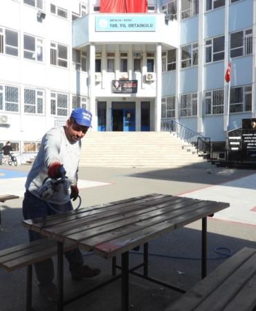 Kepez Belediyesi’nden okullarda bakım onarım çalışması