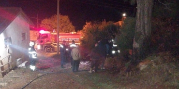 Çalılık yangını büyümeden söndürüldü