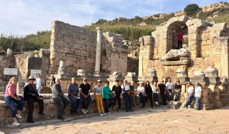 Perge’de ‘Öğrenmenin yaşı yoktur’ gezisi