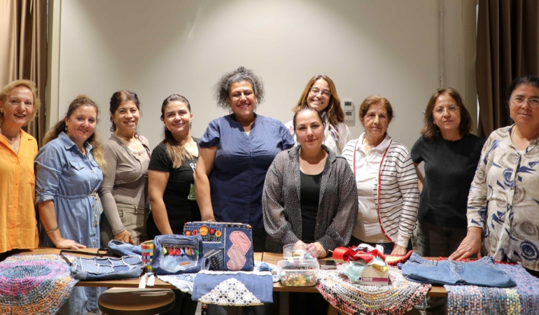 İleri dönüşüm ile eski kıyafetler ve tekstil atıkları değerleniyor