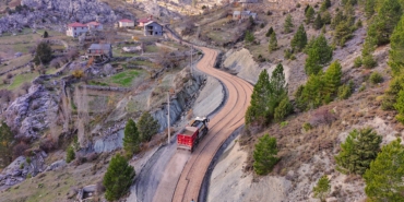 Sapadere Yaylası yoluna asfalt