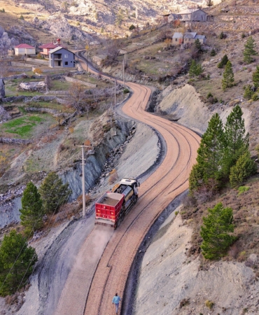 Sapadere Yaylası yoluna asfalt