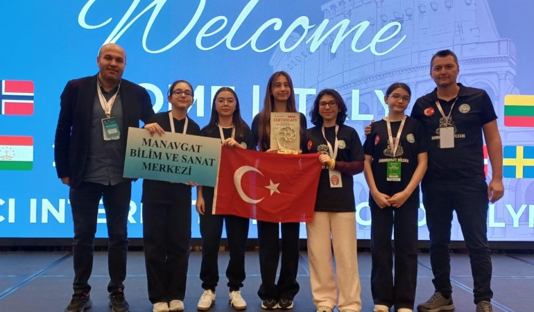 Manavgatlı öğrencilerden Dünya Şampiyonası’nda 6 madalya