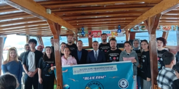 Öğrencilerden deniz ekosistemine duyarlılık mesajı