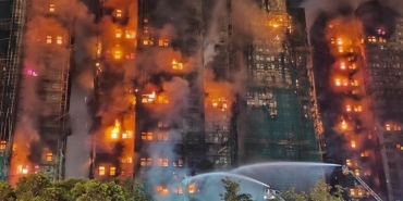 Hong Kong’da sitede çıkan yangında hayatını kaybedenlerin sayısı 128’e yükseldi