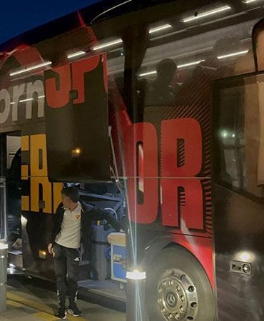 Zecorner Kayserispor kafilesi Rize’de