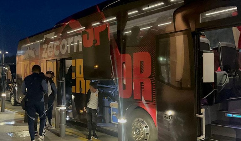 Zecorner Kayserispor kafilesi Rize’de