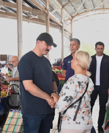 Kotan, Pazar Esnafıyla Sorunları Görüştü