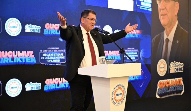 Antalya Esnafı’na Ahde Vefa Ödülleri Verildi!