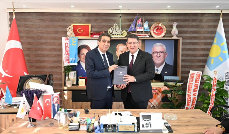 İyi Parti Antalya’da Yeni Dönem: Kaya’ya Ziyaret