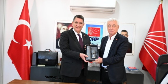 CHP Antalya İl Başkanlığı’na Hayırlı Olsun Ziyareti