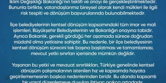 Deprem Sonrası Kentsel Dönüşüm Beklentileri