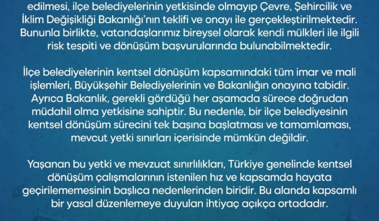 Deprem Sonrası Kentsel Dönüşüm Beklentileri