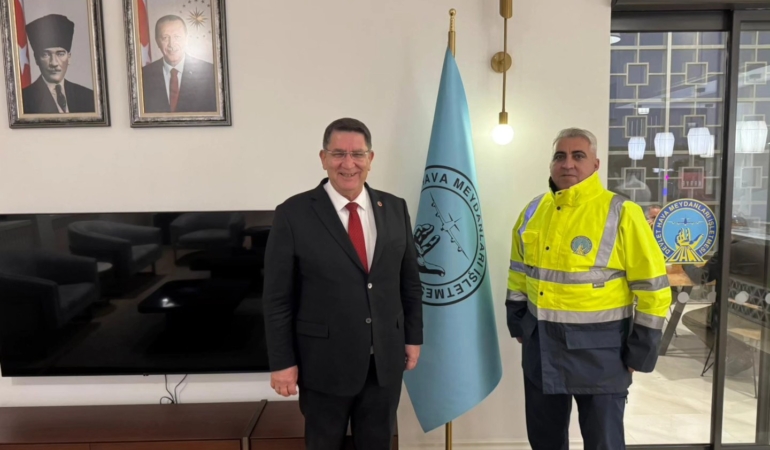 Antalya Havalimanı’nda Esnafla Önemli Görüşme