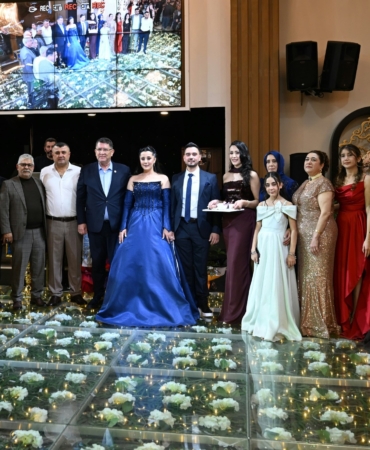 Genç Çiftlerin Nişan Törenine Büyük Katılım