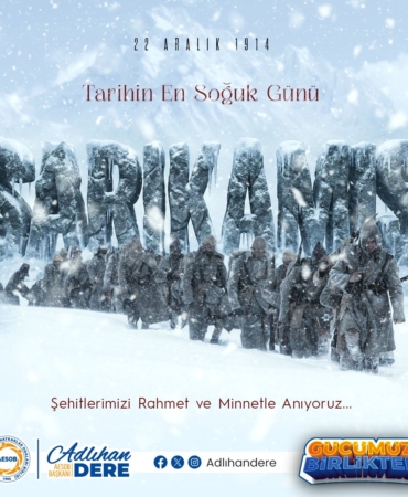 Şehitlerimizi Rahmetle Anıyoruz: Sarıkamış