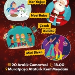 Yeni Yıl Çarşısı’nda Eğlence Dolu Bir Cumartesi!