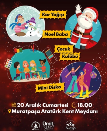 Yeni Yıl Çarşısı’nda Eğlence Dolu Bir Cumartesi!