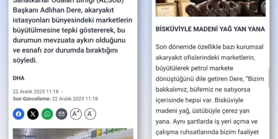 Esnaftan Marketlere Sert Tepki: Kontrol Kayboldu!